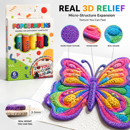 🔥 𝑺𝑪𝑵𝑫𝑹®3D Relief Art Pen – Turn Flat Drawings Into Touchable 3D Art