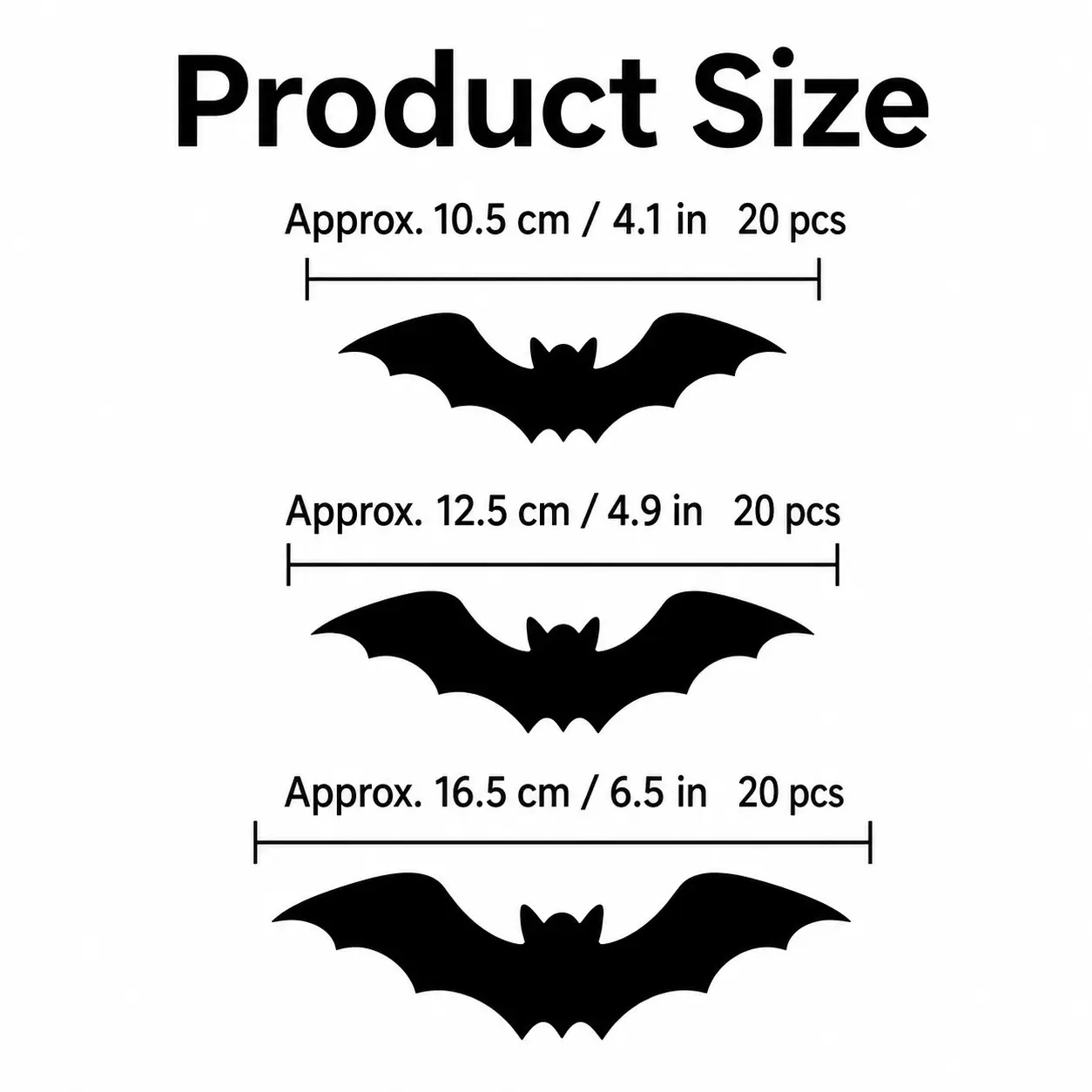 🦇 3D LED Bat Lights – Glowing Halloween Wall Decorations