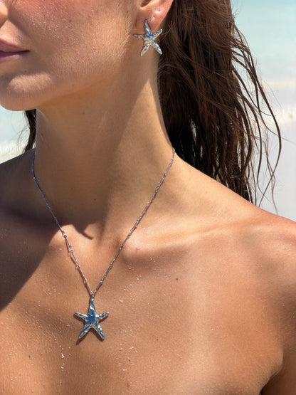 Solea Necklace in Silver