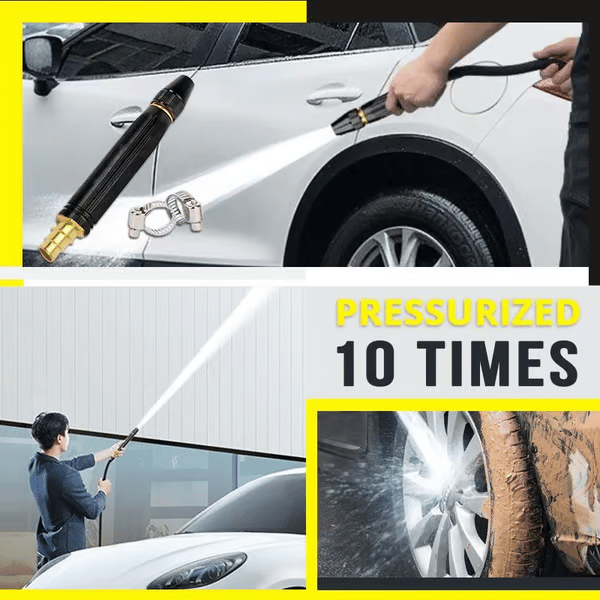 🏠🚗𝑺𝑪𝑵𝑫𝑹® High Pressure Car Wash Water Gun - All-in-One Kit with Power Booster Nozzle⚡
