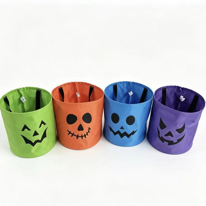 🎃LED Light-Up Halloween Candy Bucket Set – 3 or 4 Colors 👻