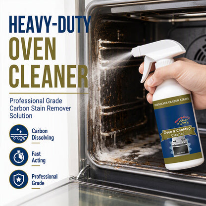 Burnt-On Grease Eraser Spray™ – Spray, Wait & Wipe Away Tough Oven & Cooktop Grime